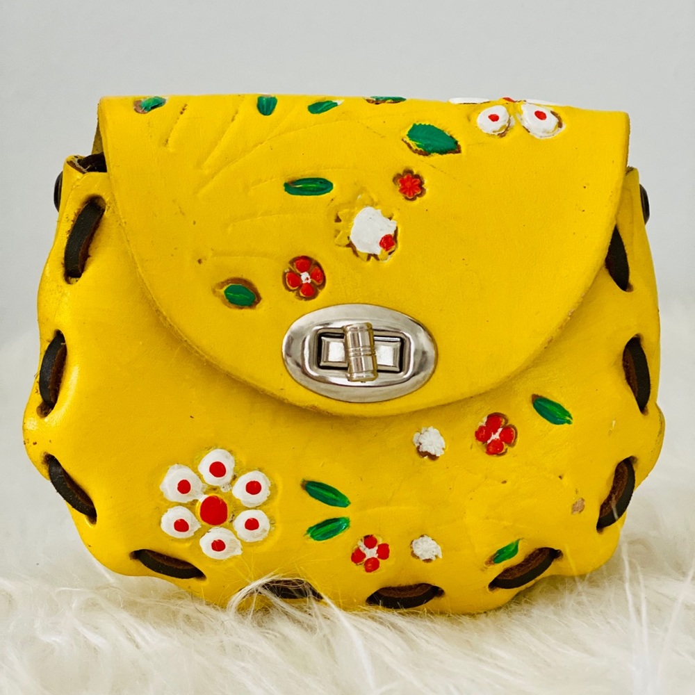 All Leather Mini Handbag